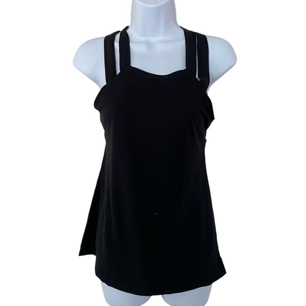 Fabletics Black Strap Tank